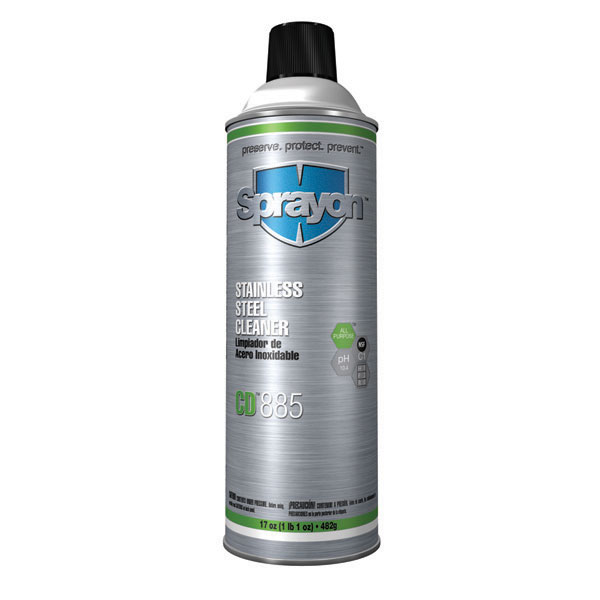 Sprayon CD885 - SC0885000 Stainless Steel Cleaner Case of 12