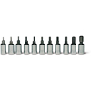 Wright Tool 205 1/4 Drive 11 Piece Hex Set 1/16-Inch-5/16-Inch