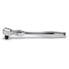 Wright Tool 2495 1/4 Drive 5-1/2-Inch Flex Head Ratchet with Contour Grip
