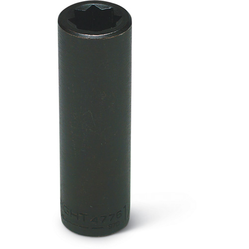 Wright Tool 4784 1/2-Inch Drive 3/4-Inch 8 Point Black Industrial (Double  Square) Deep Impact Socket Save