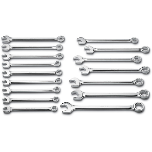 Wright Tool 730 16 Pc 12 Pt Fractional Combination Wrench Set