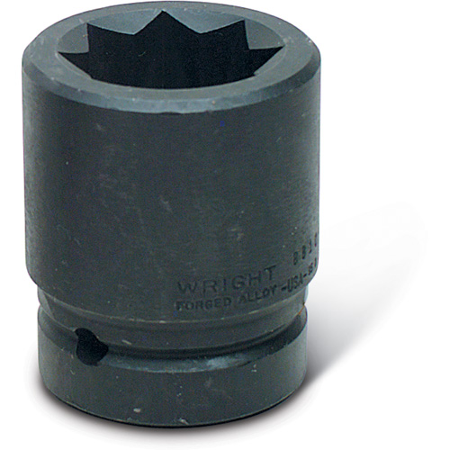 Double Square Wright Tool 14796 1-1/8-1/2 Drive 8-Point Deep Impact Socket 