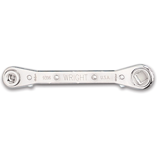 813 L-M 3/16 & 5/16in Sq R404 Ratcheting Refrigeration Box Wrench 1/4 & 3/8 