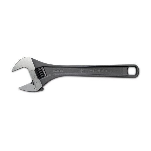 Wright 9AB12 Black Industrial 12" Adjustable Wrench